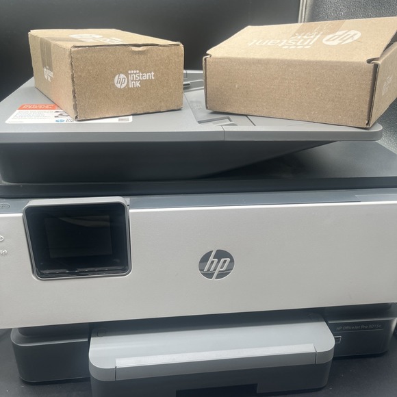 HP Other - HP OfficeJet Pro 9015e Wireless Color All-In-One Inkjet Printer - Tested W/ Ink